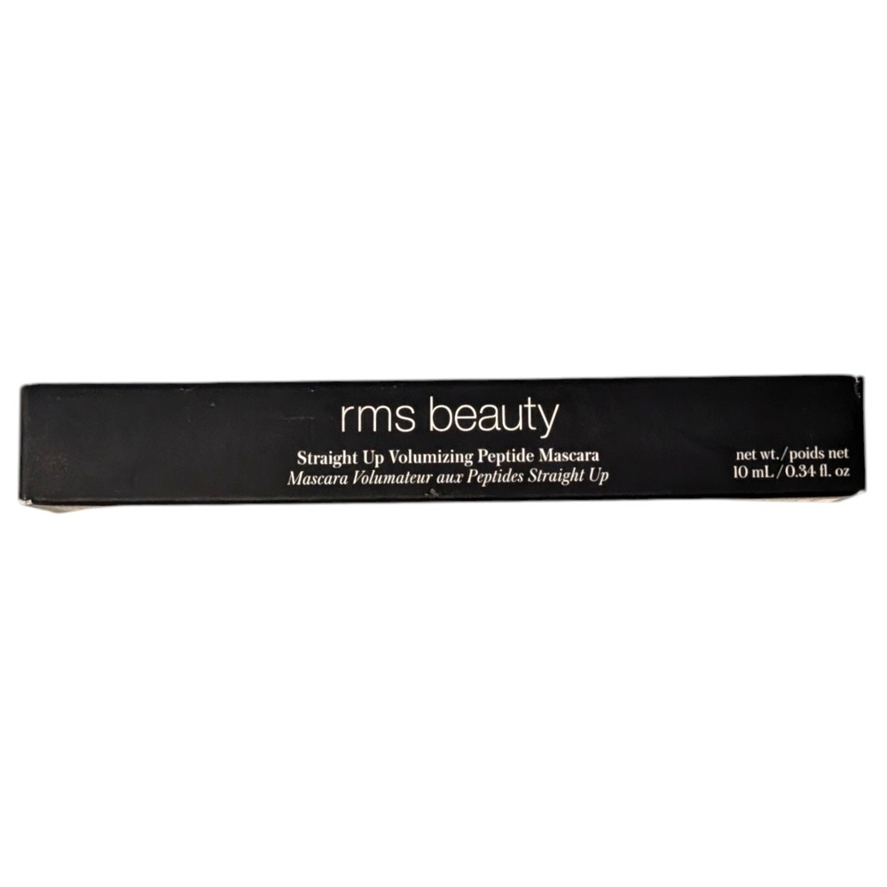 RMS Beauty Straight Up Volumizing Peptide Mascara HD Black 0.34 fl‎ oz FULL SIZE